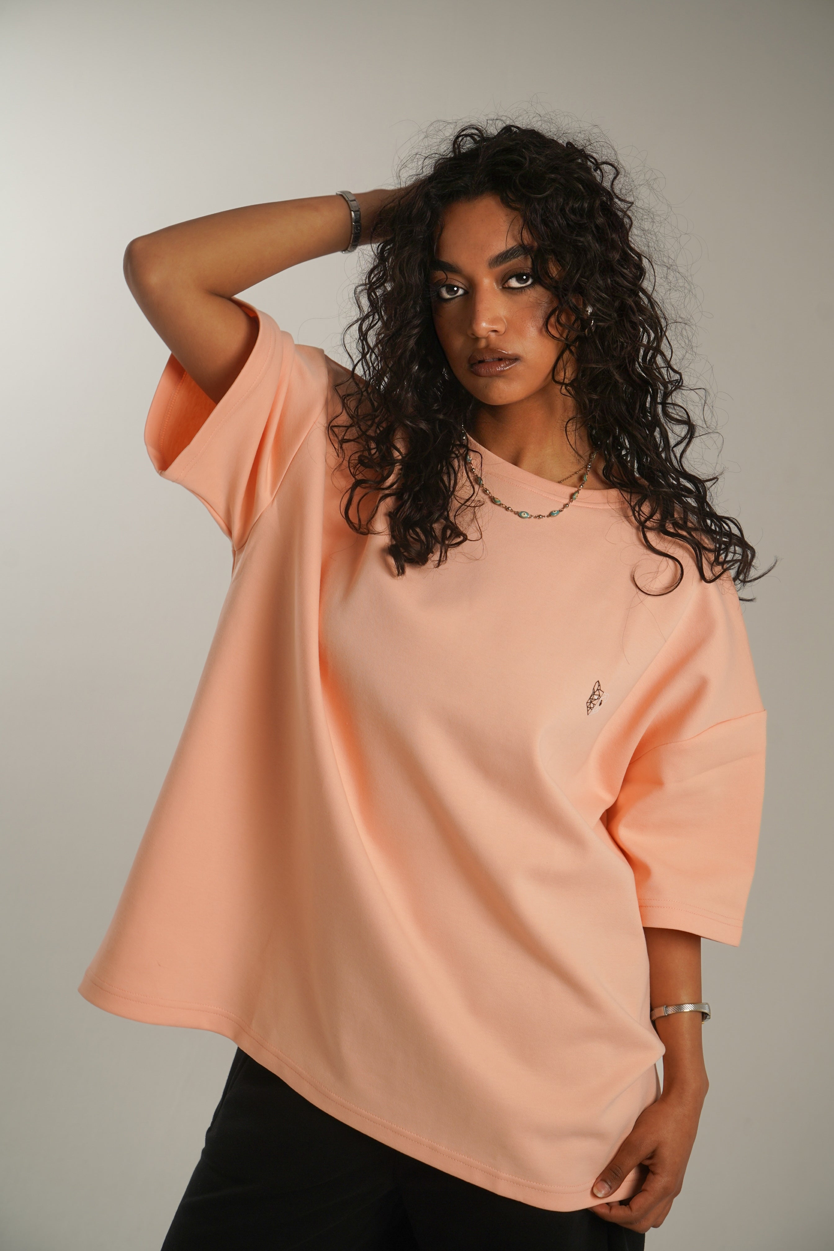 Oversized T-shirt (Peachy)