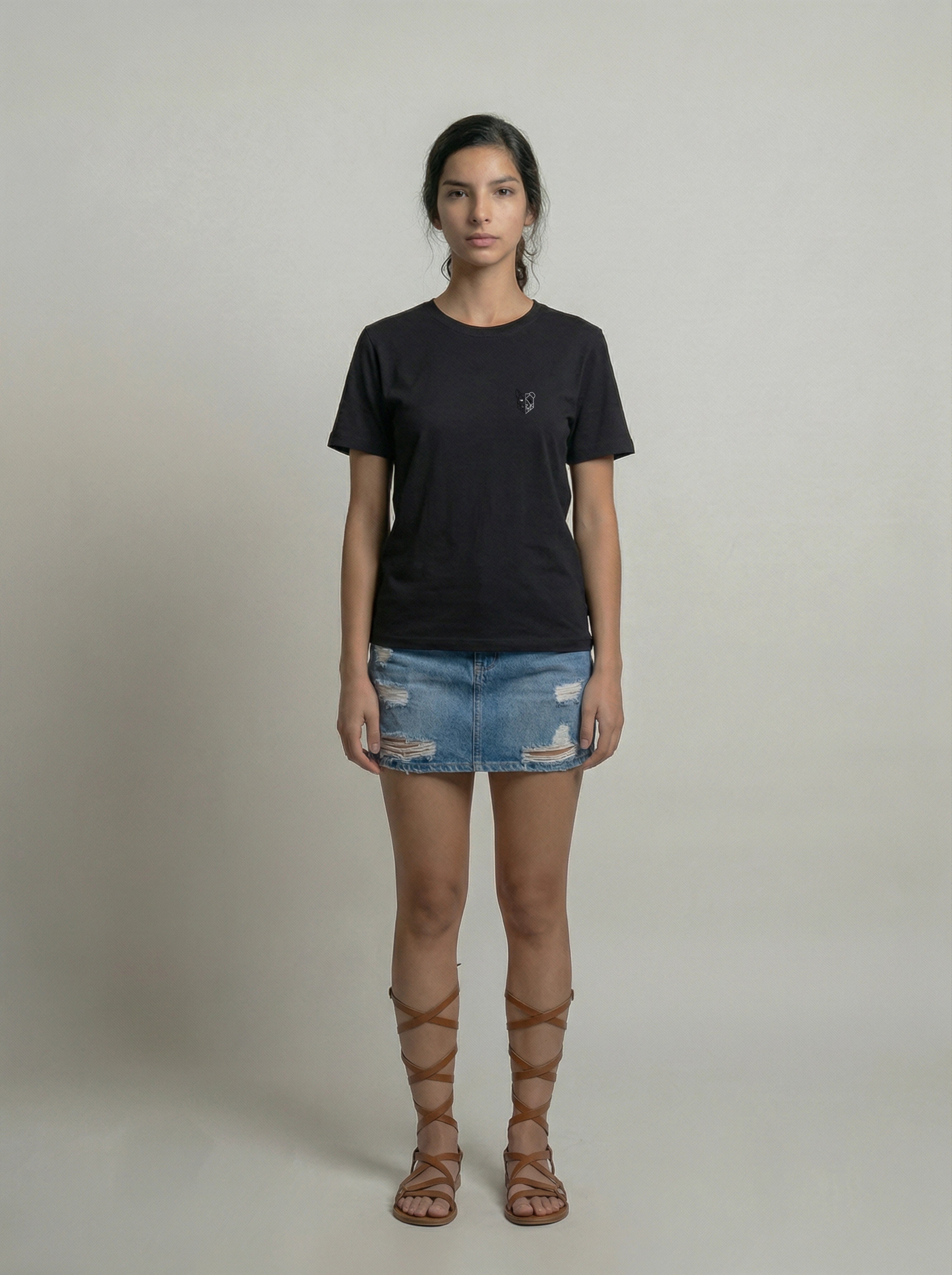 تي شيرت أساسي (أسود)