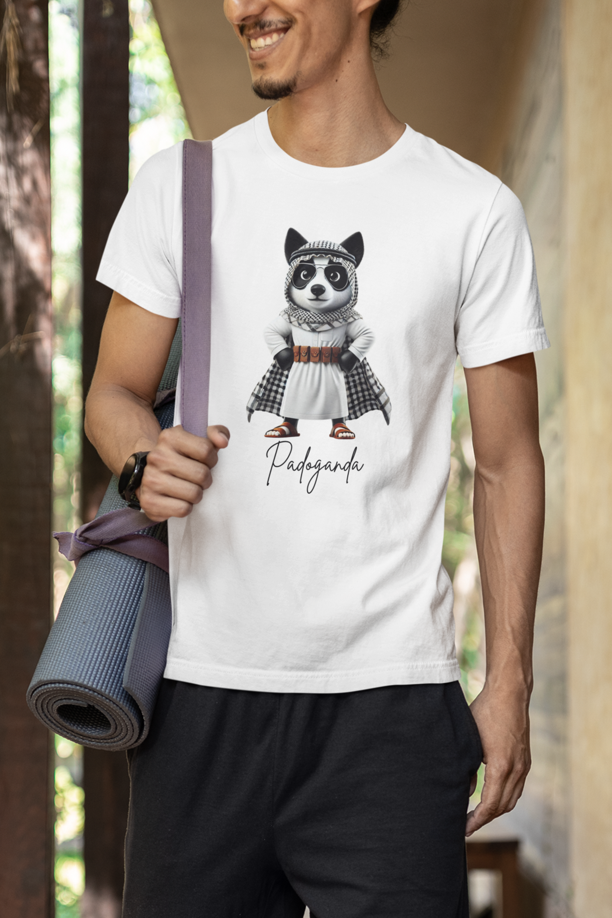 Arabic Padoganda T-shirt (White)