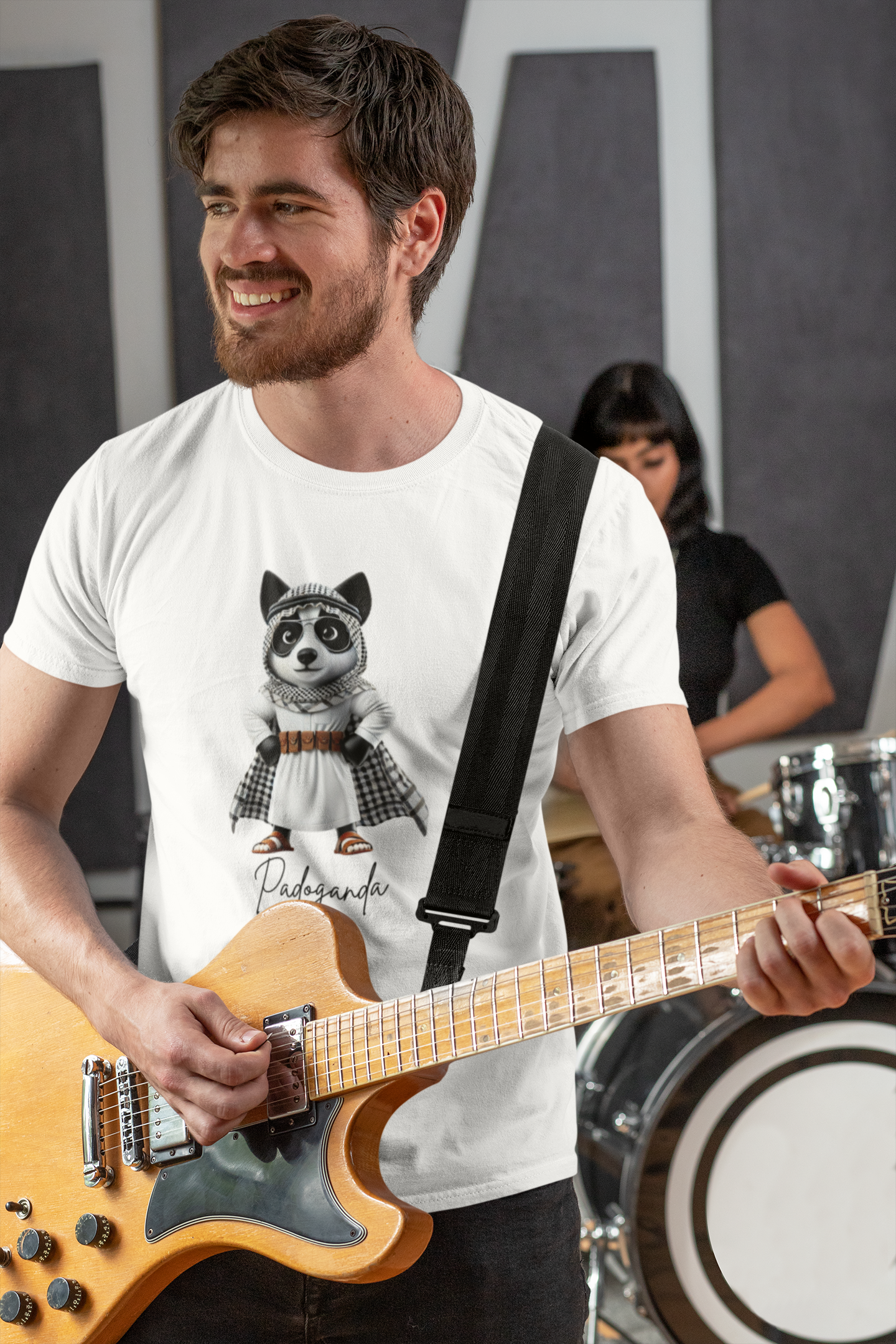 Arabic Padoganda T-shirt (White)
