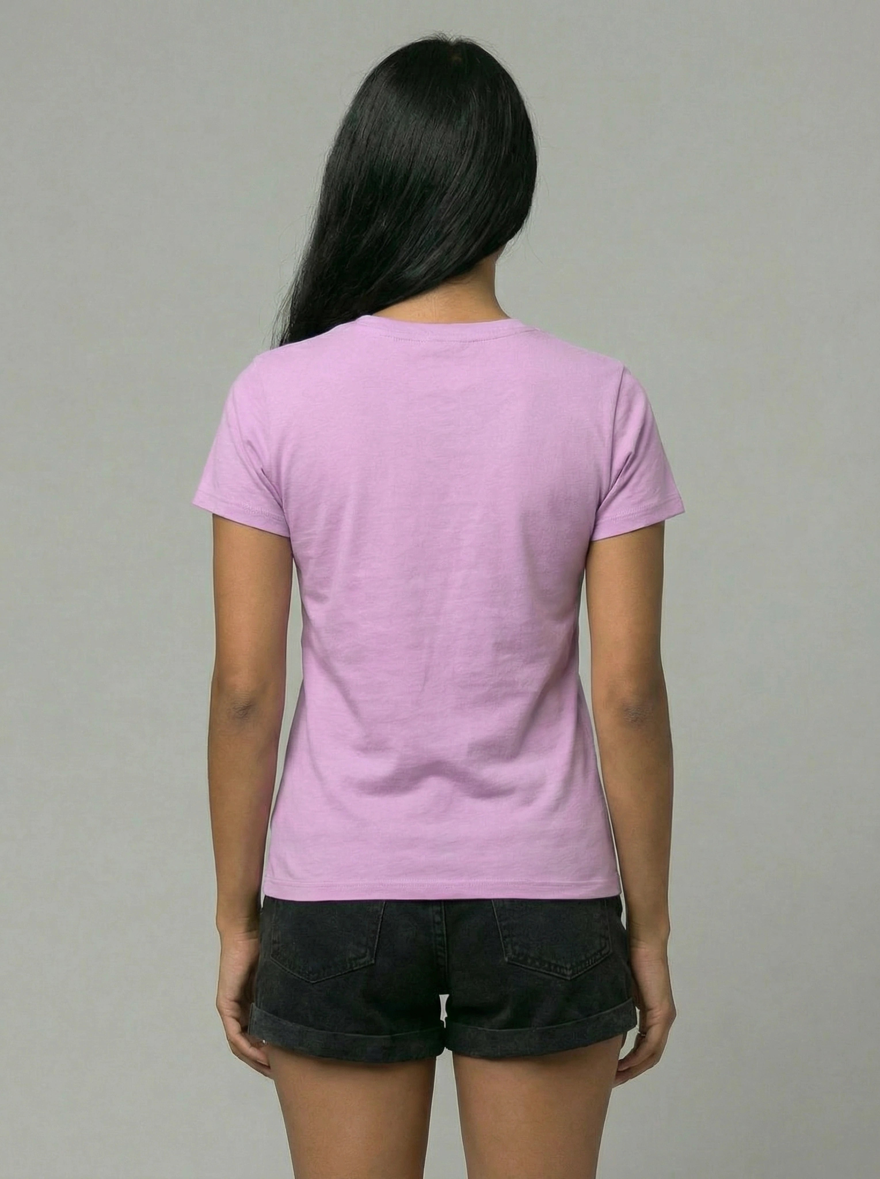 تيشيرت نسائي (بنفسجي)