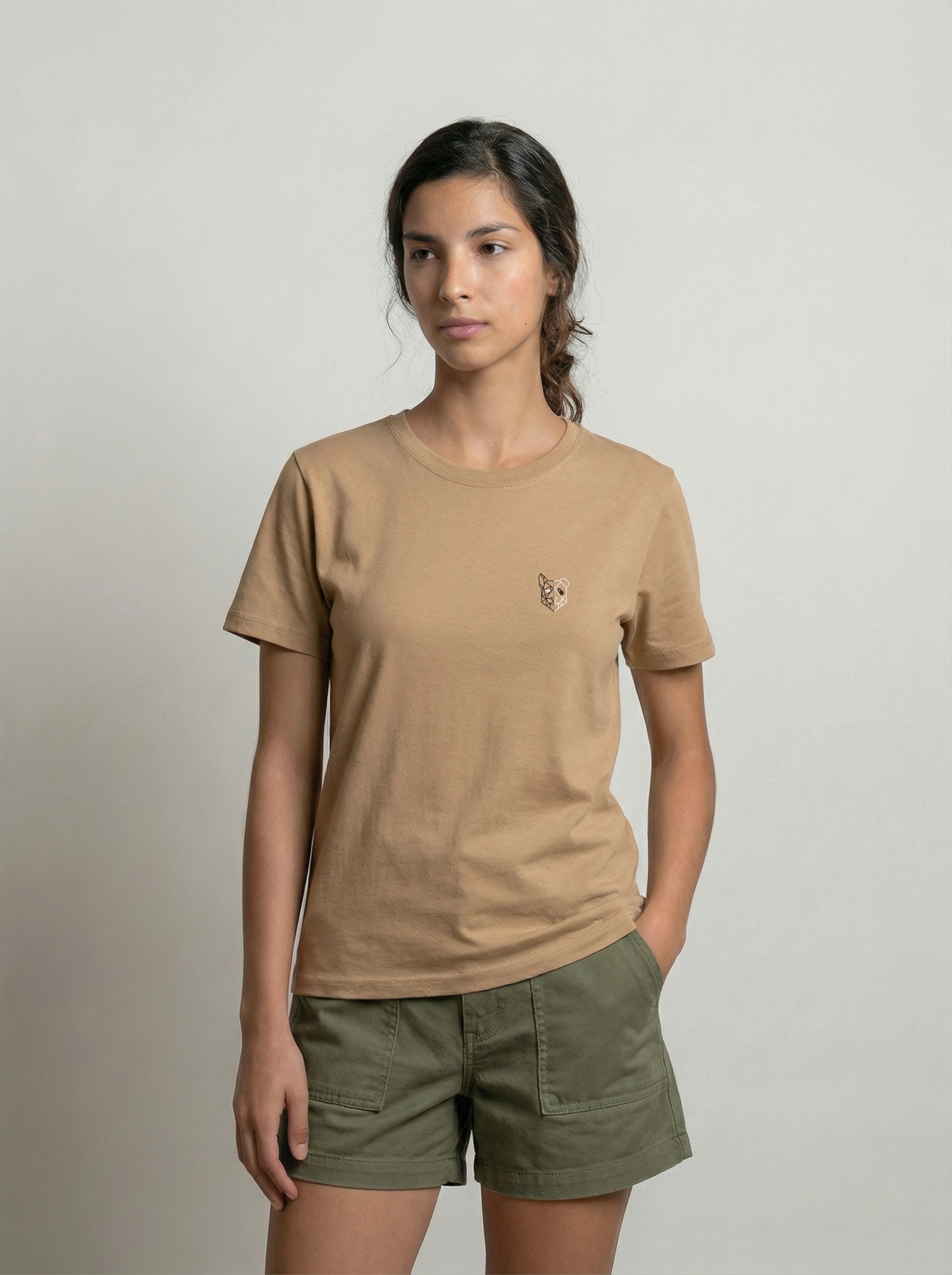 تي شيرت أساسي (بيج)