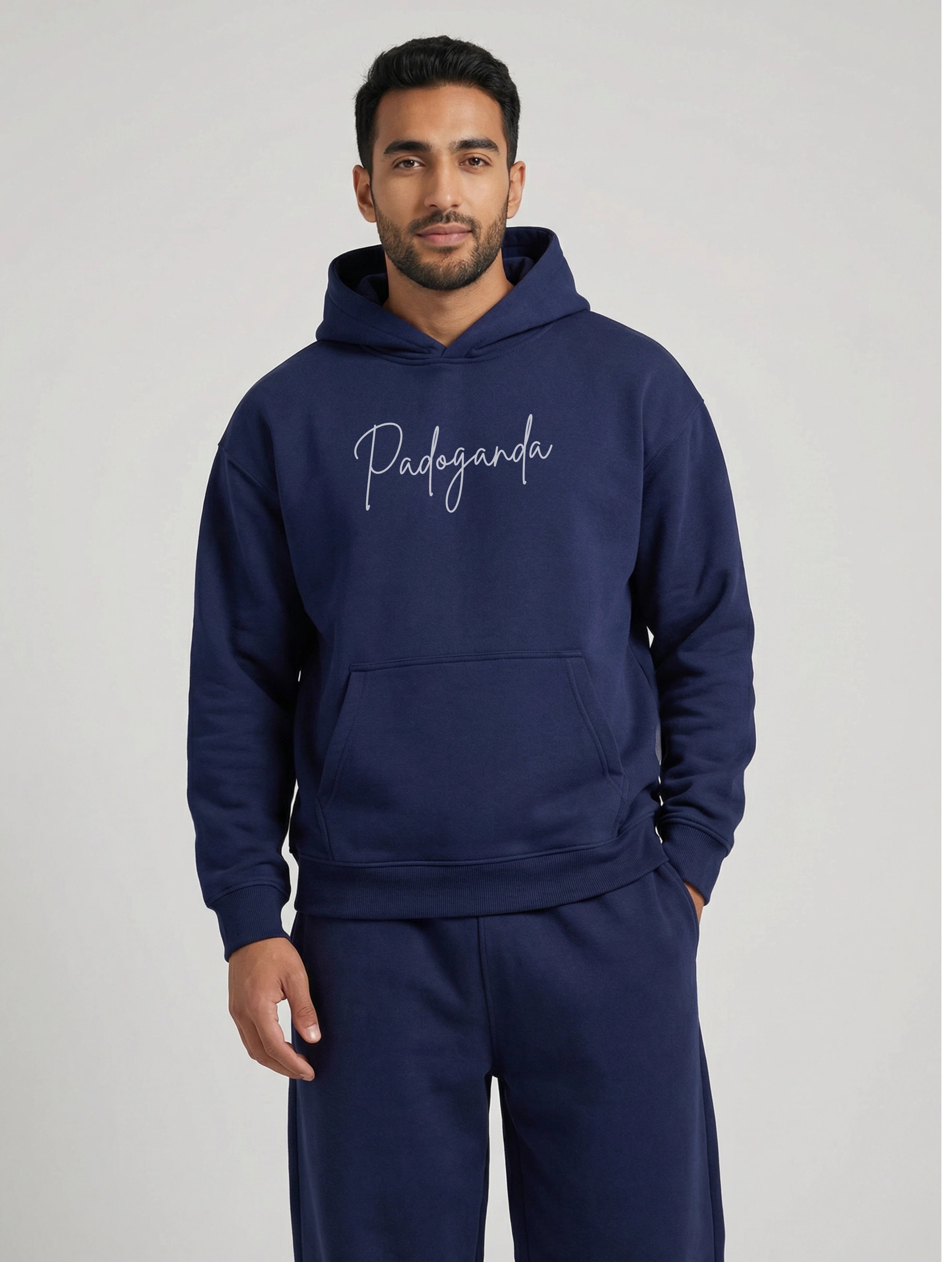 هودي (أزرق داكن)