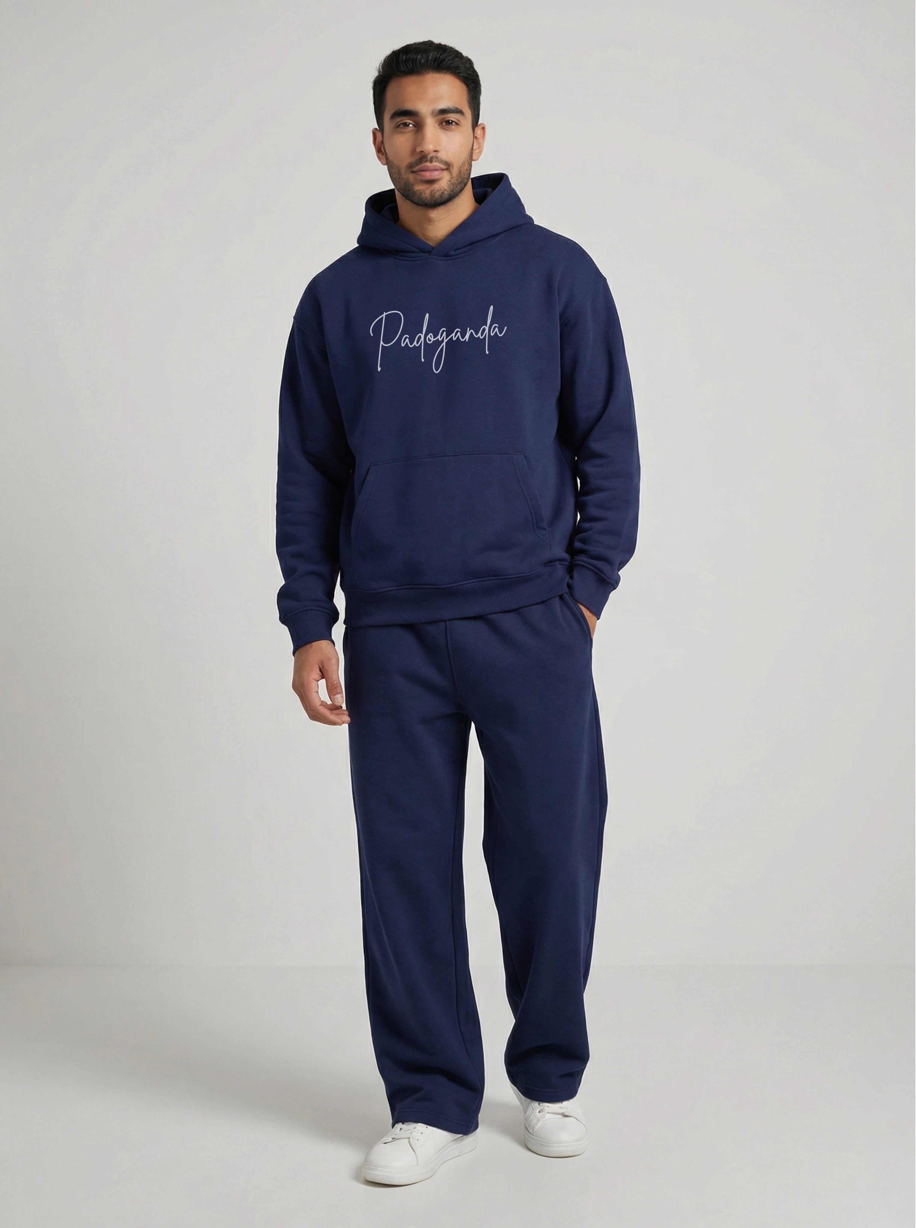 هودي (أزرق داكن)